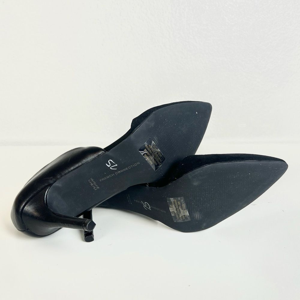NWT French Connection Black Stiletto D’orsey Pumps Heels - Picture 6 of 8